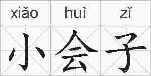 小会子的拼音