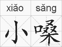 小嗓的拼音