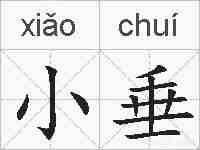 小垂的拼音