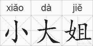 小大姐的拼音
