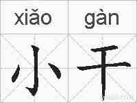 小干的拼音