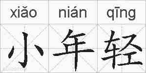 小年轻的拼音