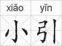小引的拼音