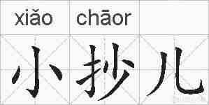 小抄儿的拼音
