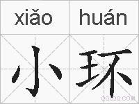 小环的拼音