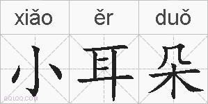 小耳朵的拼音