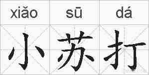 小苏打的拼音
