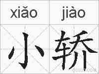 小轿的拼音
