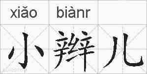小辫儿的拼音