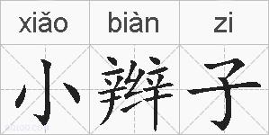 小辫子的拼音