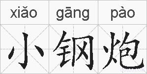 小钢炮的拼音