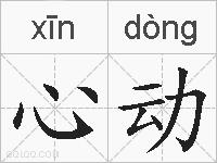 心动的拼音