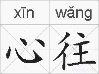 心往的拼音