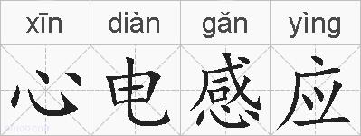 心电感应的拼音