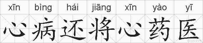 心病还将心药医的拼音