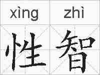 性智的拼音