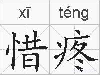 惜疼的拼音