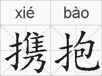 携抱的拼音