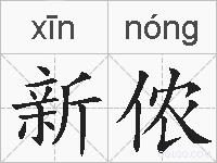新侬的拼音