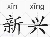 新兴的拼音