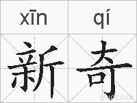 新奇的拼音