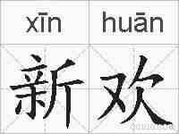 新欢的拼音