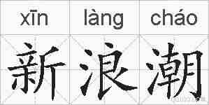 新浪潮的拼音