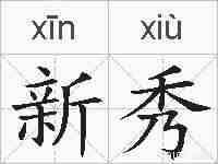新秀的拼音