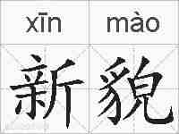 新貌的拼音
