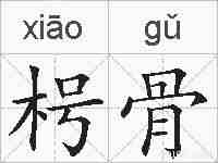 枵骨的拼音