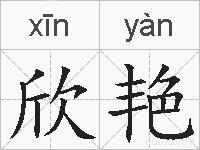 欣艳的拼音