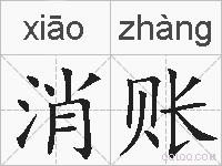消账的拼音