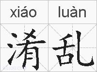 淆乱的拼音