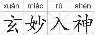 玄妙入神的拼音