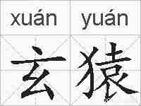 玄猿的拼音