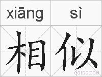 相似的拼音