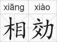 相効的拼音