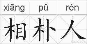 相朴人的拼音