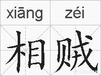 相贼的拼音