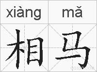 相马的拼音