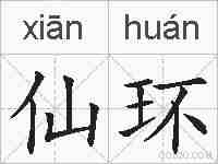 仙环的拼音