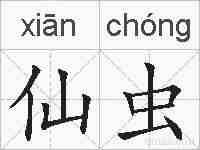 仙虫的拼音