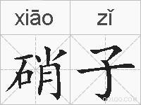 硝子的拼音