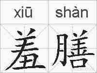 羞膳的拼音
