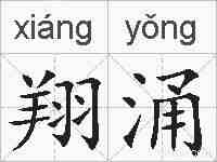 翔涌的拼音