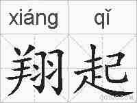 翔起的拼音