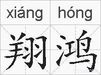 翔鸿的拼音