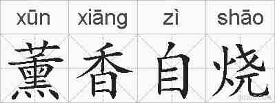 薰香自烧的拼音