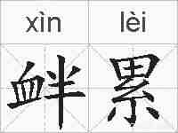 衅累的拼音