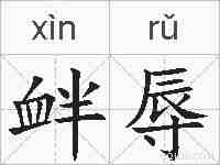 衅辱的拼音